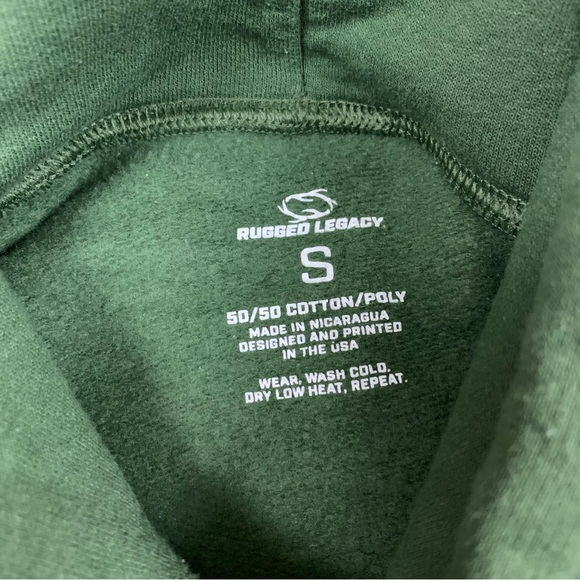 Rugged Legacy Green “I Don’t Suck At Hunting” Hoodie Sweatshirt - Picture 4 of 8